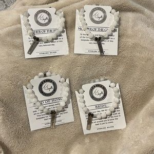 Wedding party set T. Jazelle bracelets